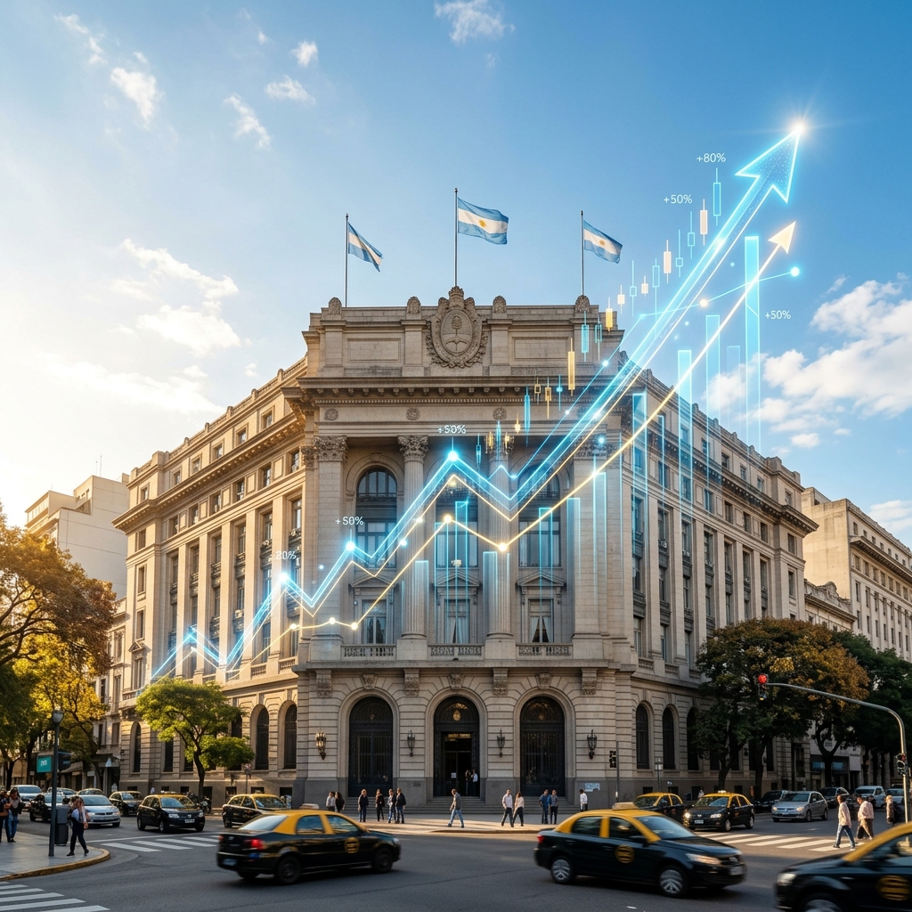 Gráficos financieros y Ministerio de Economía
