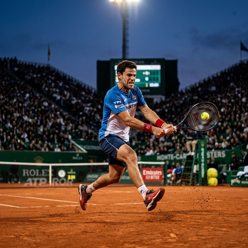 Juan Manuel Cerúndolo aprovechó el derrumbe físico de Jannik Sinner y sacó de Roland Garros al 1 del mundo
