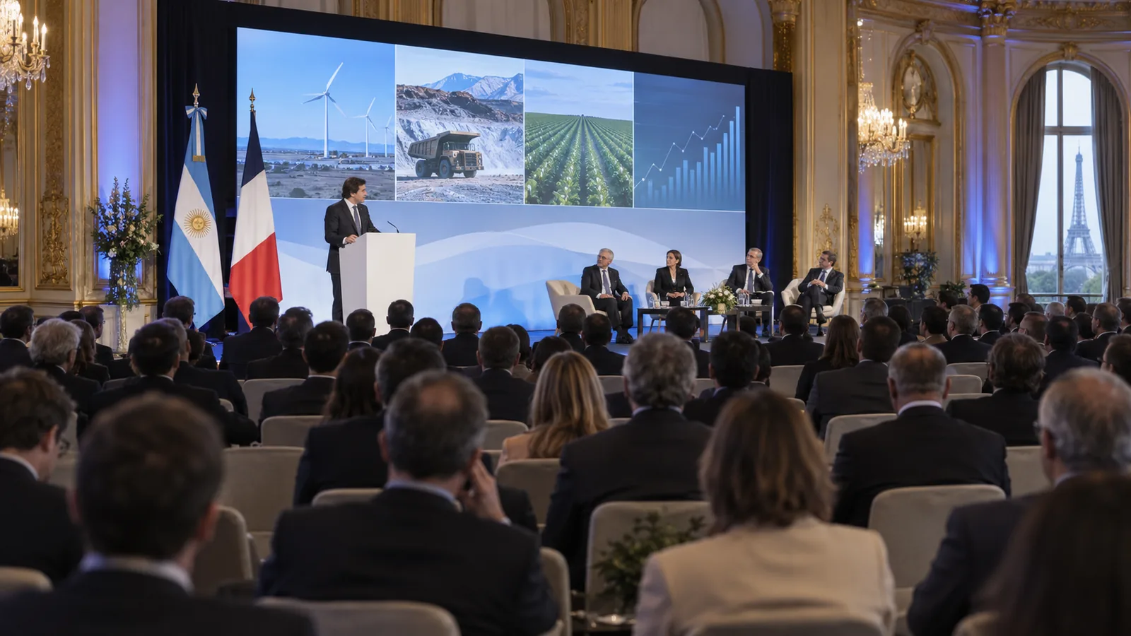 Argentina Week en París: qué sectores busca atraer el Gobierno y qué condiciones miran los inversores